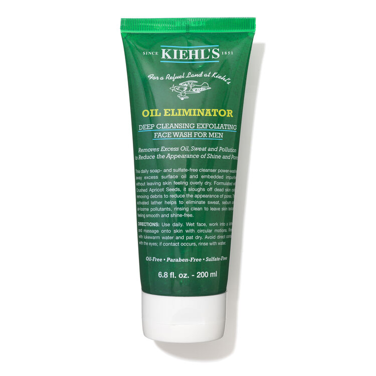 Kiehl's Oil Eliminator Deep Cleansing Exfoliating Face Wash for Men