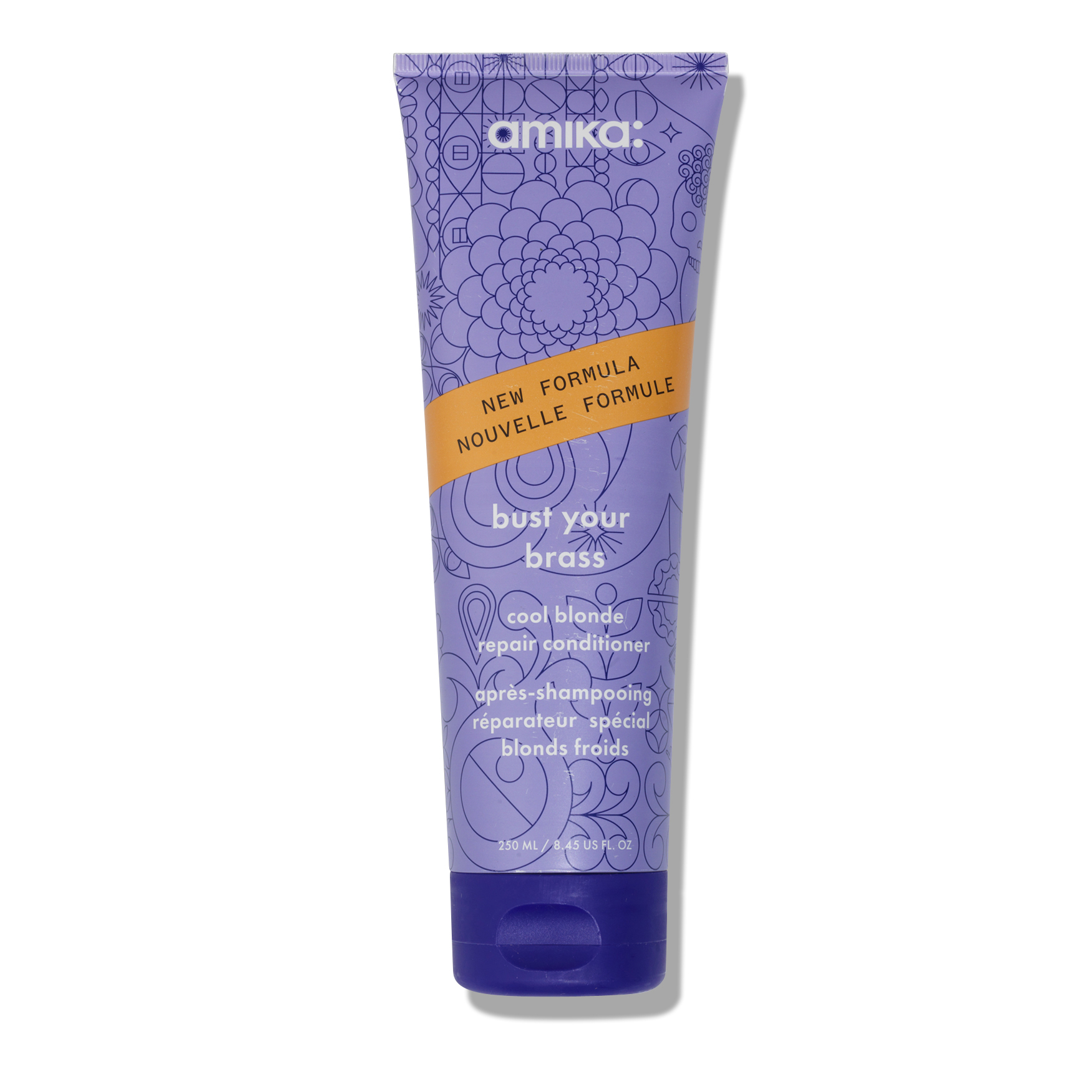 Amika Bust Your Brass Cool Blonde Repair Conditioner Space Nk