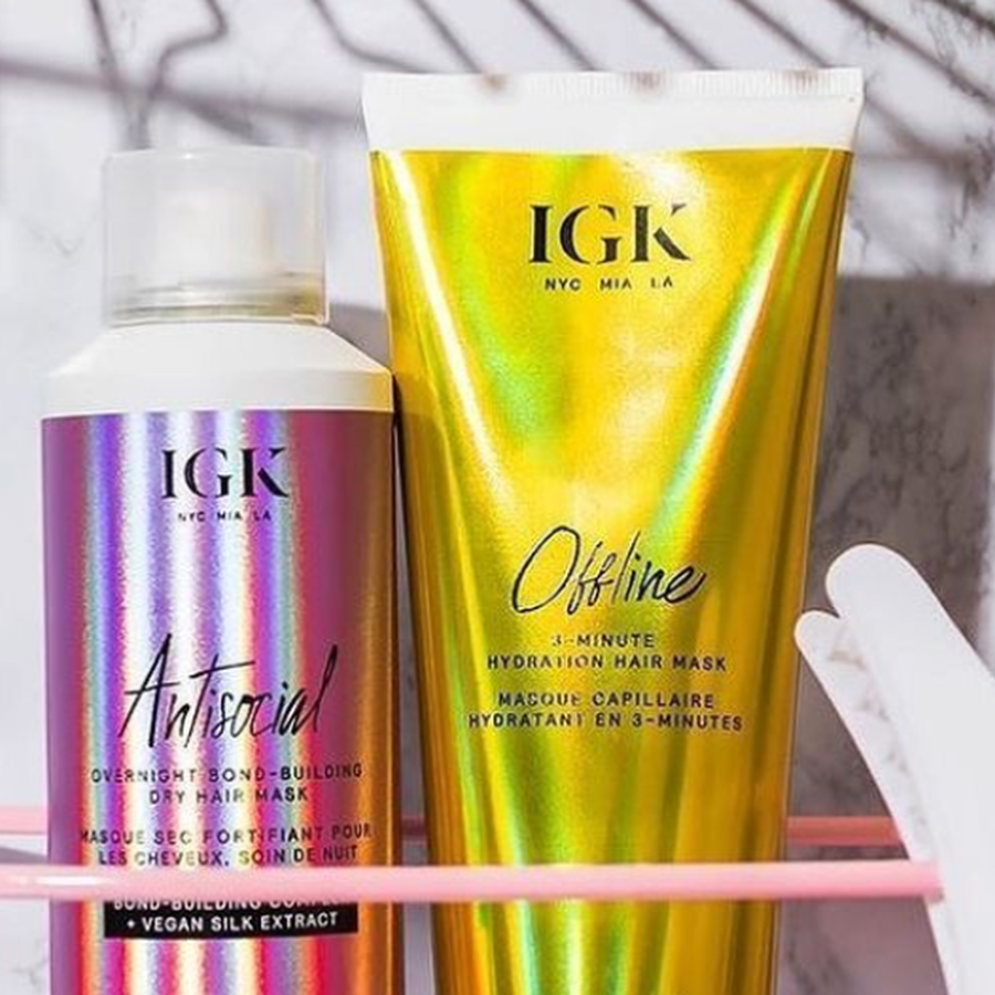 Les cinq essentiels d'IGK Hair