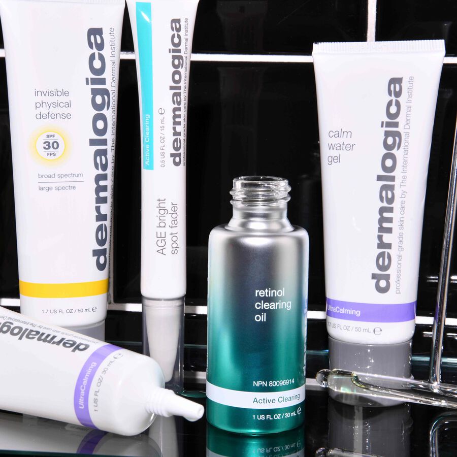 Nos essentiels Dermalogica pour les peaux sensibles et sujettes à l'acné