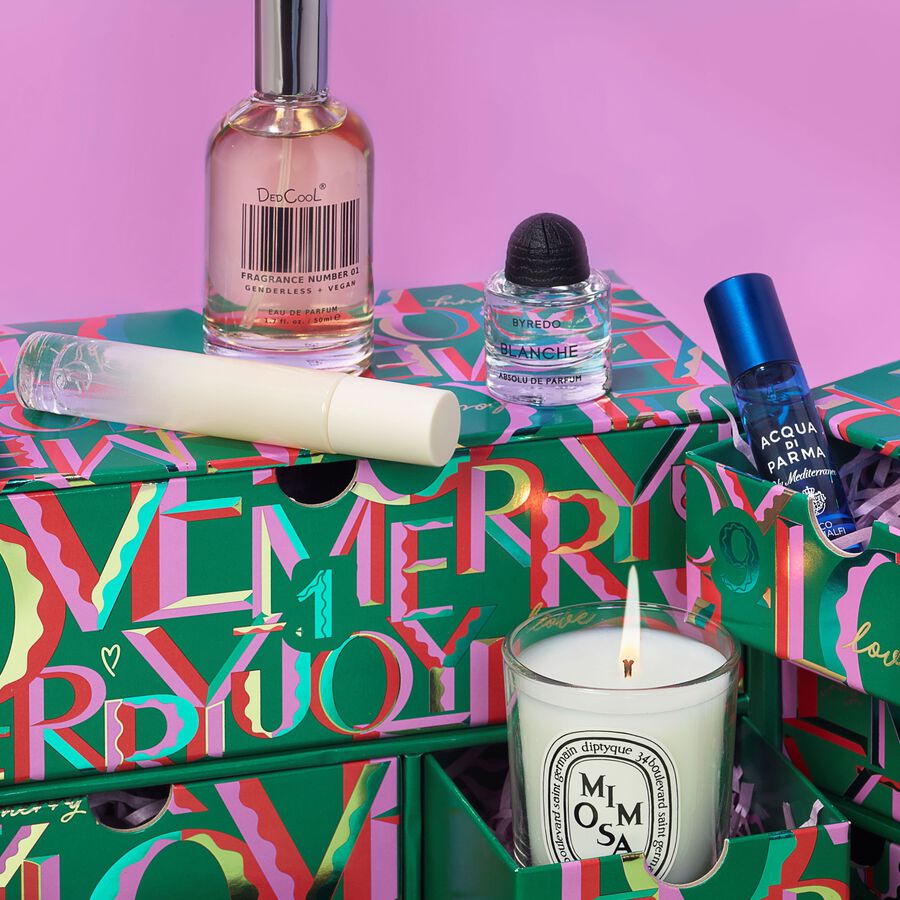 Découvrez le contenu de notre calendrier de l'Avent Parfum