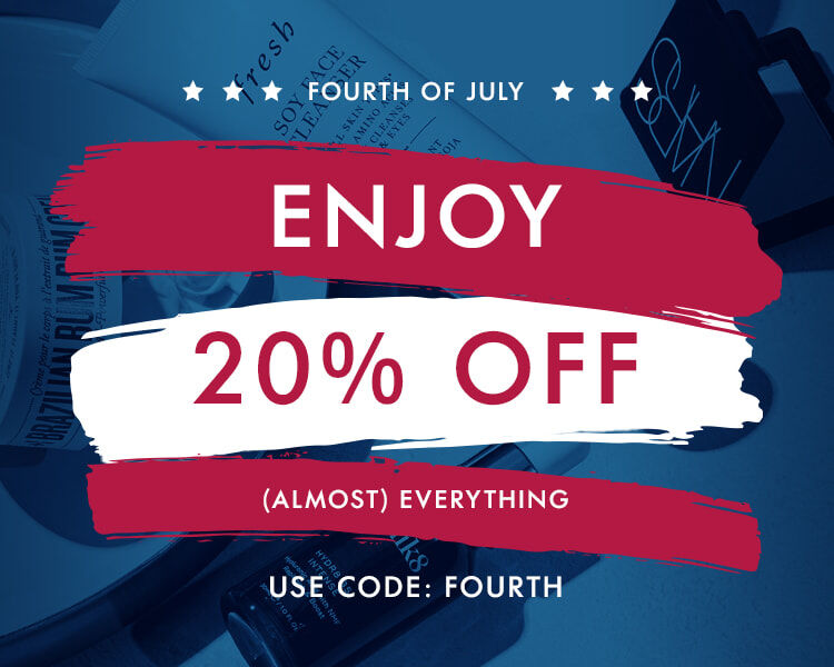 20% Off For Independence Day at Space NK