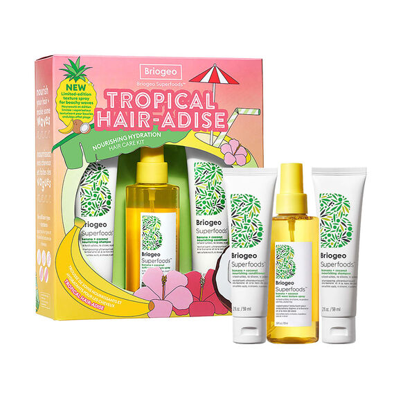 Superfoods™ Tropical Hair-adise Nourishing Hydration Hair Care Kit, , large, image1