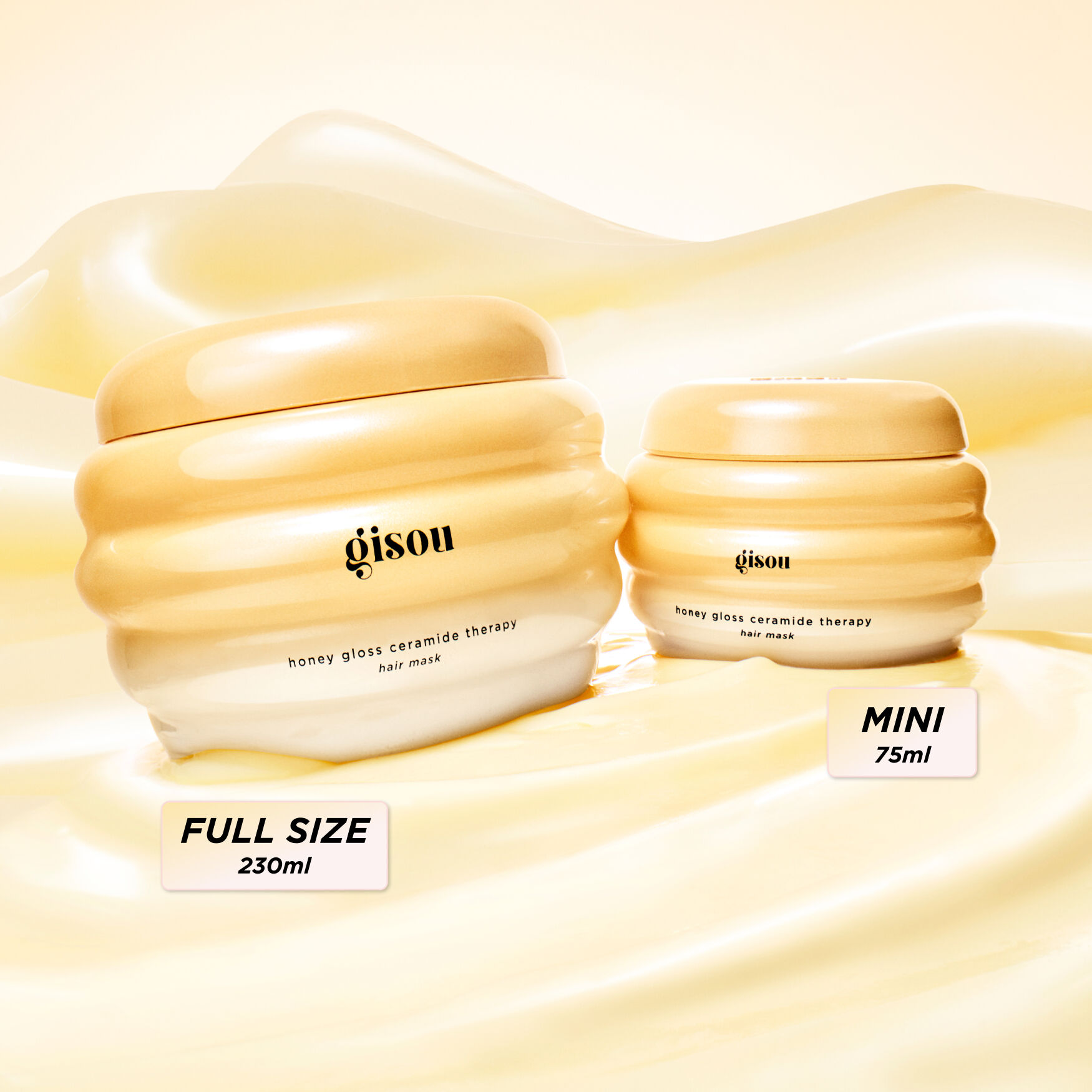 Gisou Honey Gloss Ceramide Therapy Hair Mask | Space NK