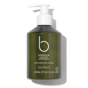 Lotion pour les mains et le corps au géranium