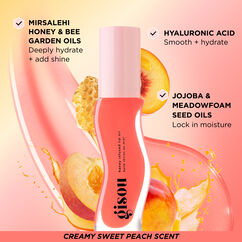 Honey Infused Lip Oil, BEE-LLINI PEACH, large, image7
