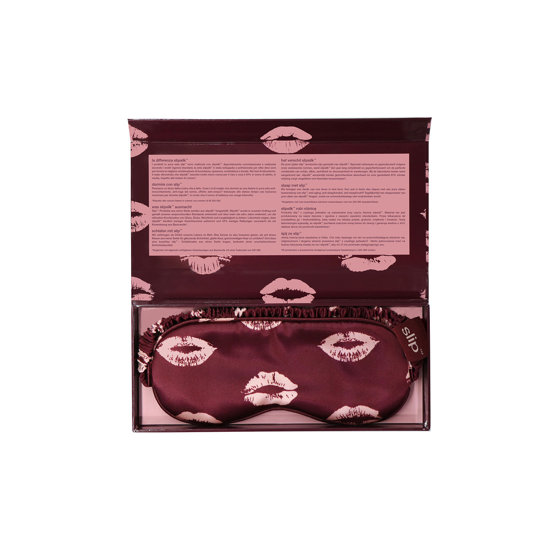 Slip Sleep Mask Plum Kiss Space Nk Gbp