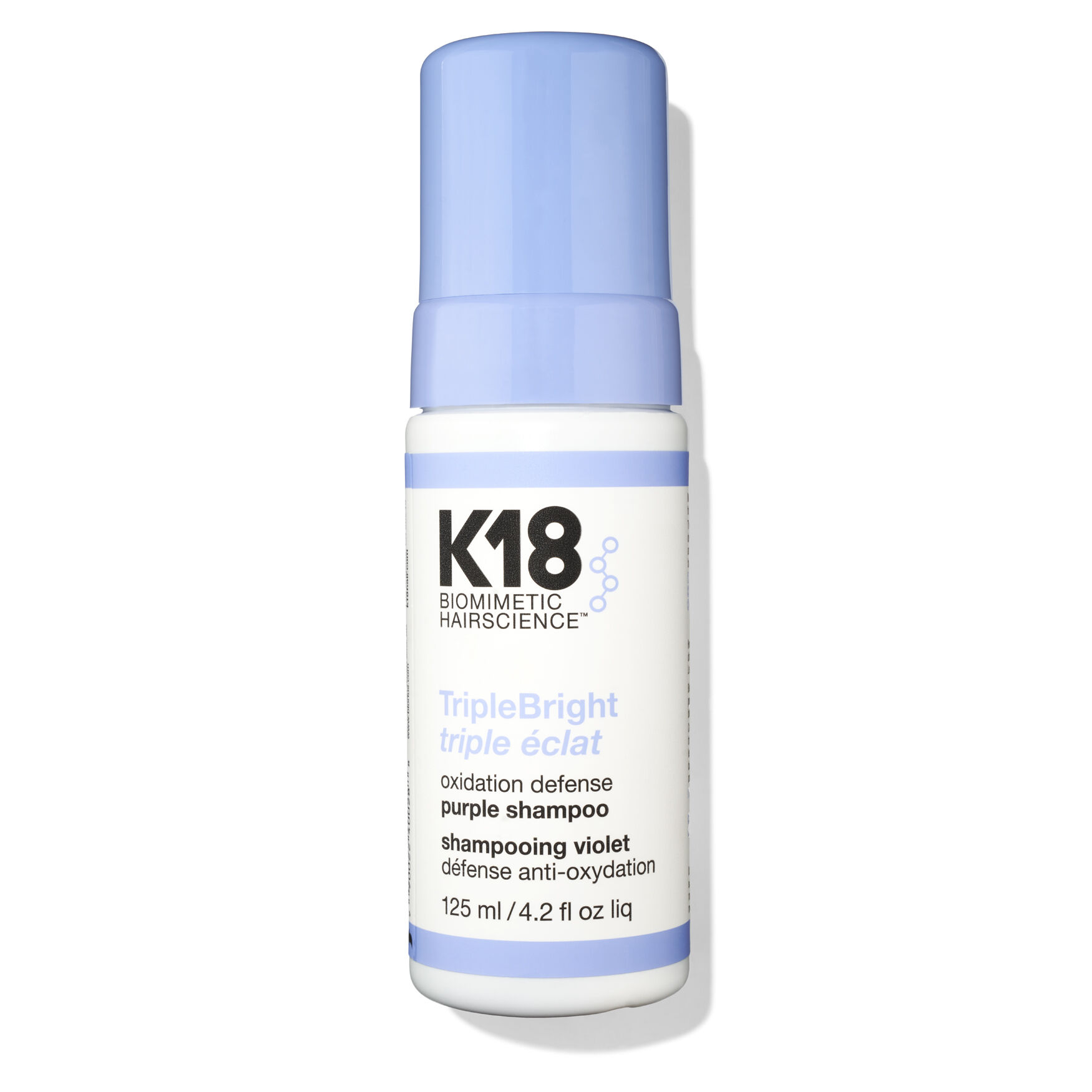 K18 HAIR TripleBright Oxidation Defense Purple Shampoo | Space NK