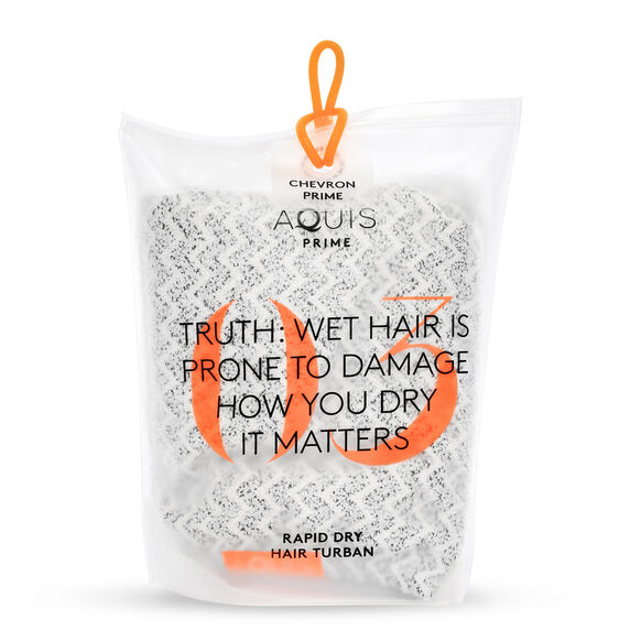 Rapid Dry Lisse Turban - Chevron, , large, image3