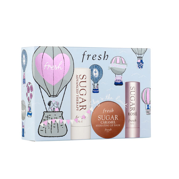 Fresh Sugar Lip Balm Trio Gift Set Space NK