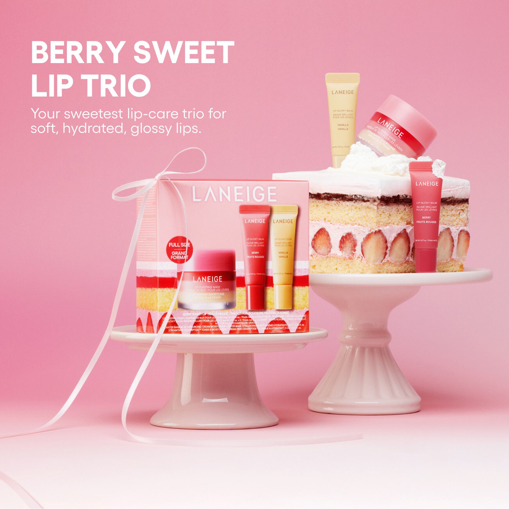 LANEIGE Berry Sweet Lip Trio | Space NK