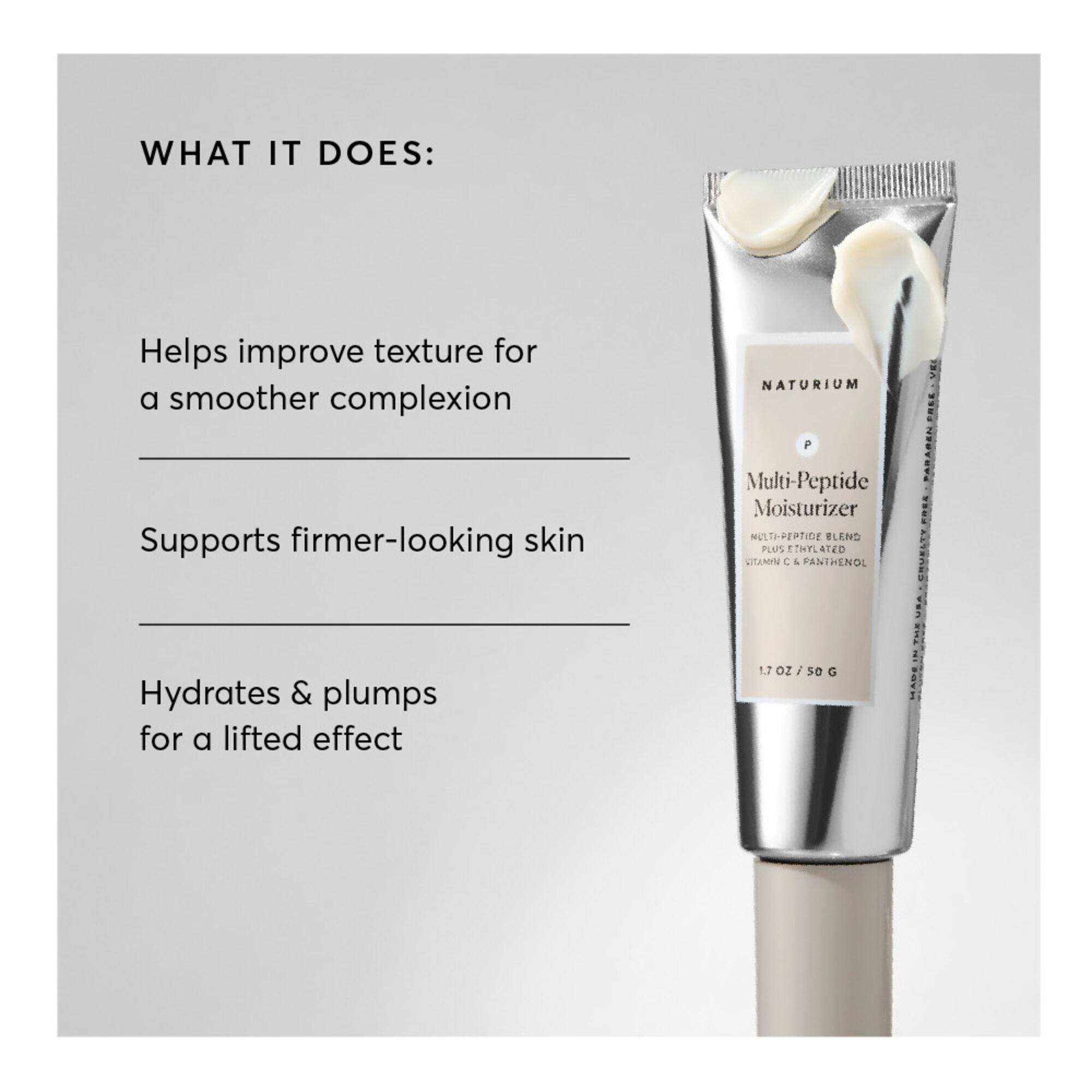 NATURIUM Multi-peptide Moisturizer | Space NK