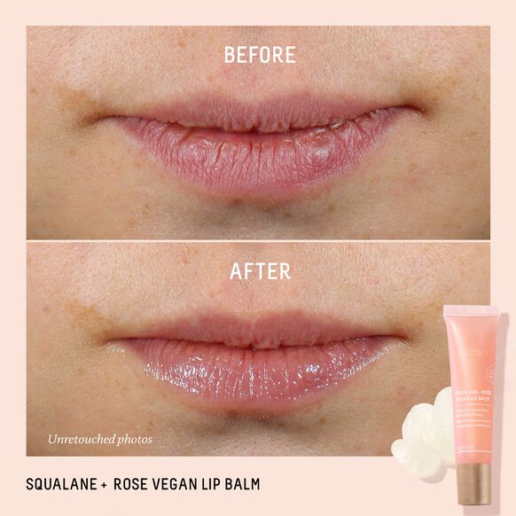 Squalane + Rose Vegan Lip Balm, , large, image7