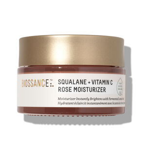 Crème hydratante à la rose Squalane + Vitamine C