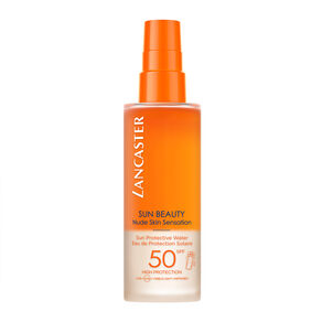 Eau protectrice solaire SPF50 de Sun Beauty