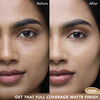 Soft Matte Full Coverage Foundation, 150NTAN, large, image4