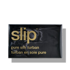 Turban en soie pure, BLACK, large, image2