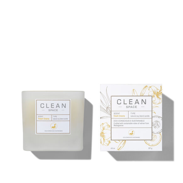 Fresh Linens Candle, , large, image3