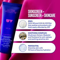 Velvet Screen SPF 40 Blurring Mineral SKINSCREEN&trade;, , large, image7