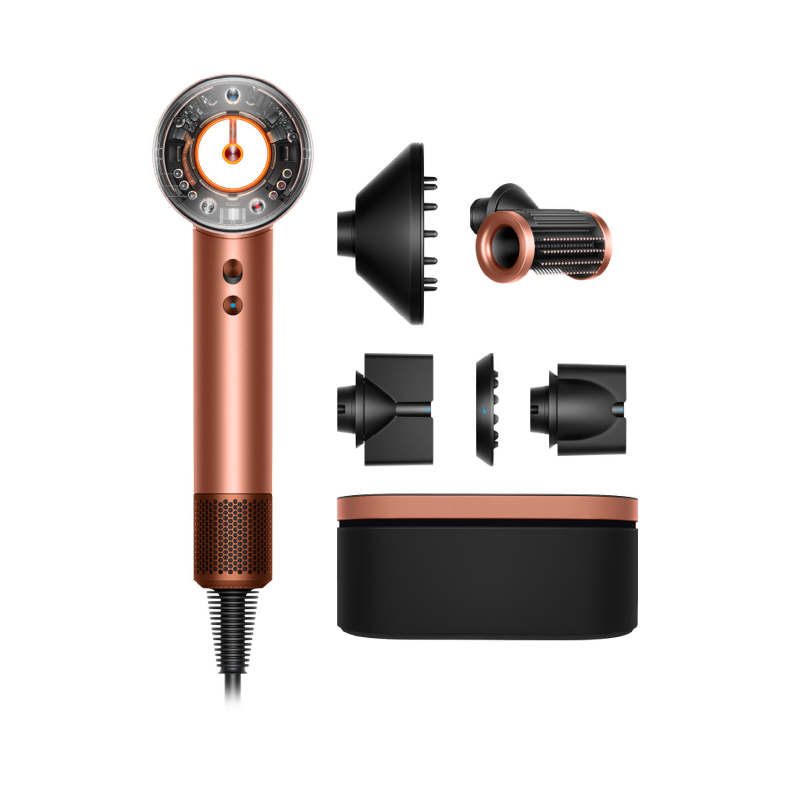 Dyson Supersonic Nural Hair Dryer – Straight+Wavy (Amber silk