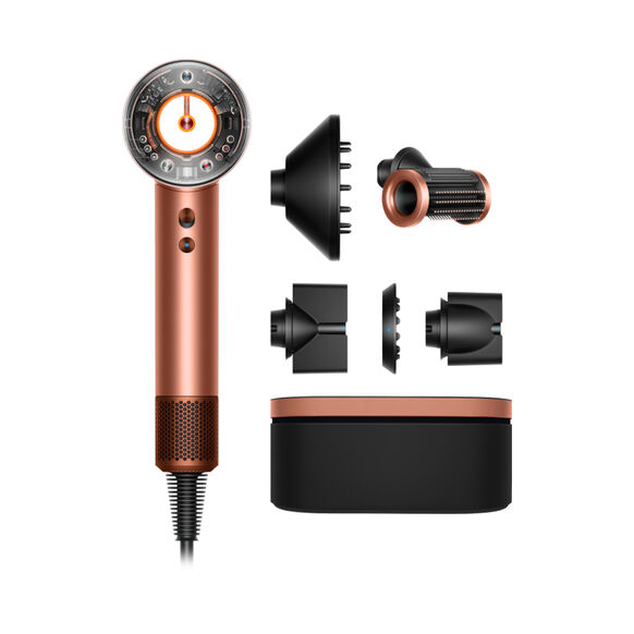 Supersonic Nural Hair Dryer – Straight+Wavy (Amber silk), , large, image1