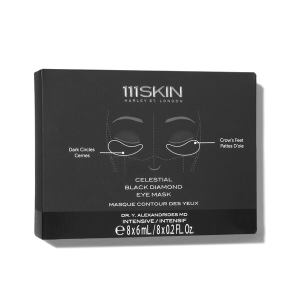 Celestial Black Diamond Eye Mask, , large, image3