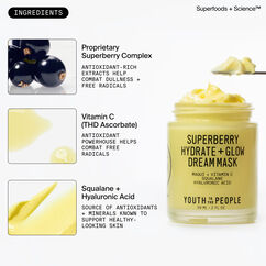 Superberry Hydrate + Glow Dream Mask, , large, image6