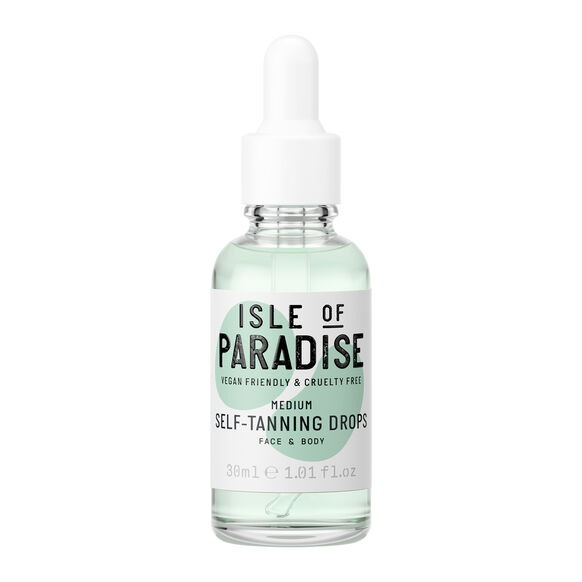 Self Tanning Drops Green, MEDIUM 30ML, large, image1