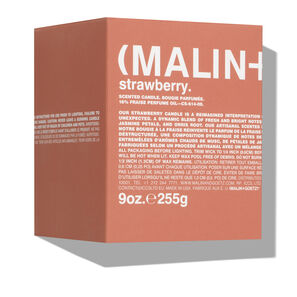 Malin + Goetz Strawberry Reimagined Mini Candle – 2.35 Oz / 67g, Luxury Scented