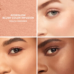 Roseglow Collection Blush Color Infusion, PEACH SHIMMER , large, image4
