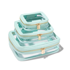 Summer Society Large Mint Travel Bag, MINT, large, image3