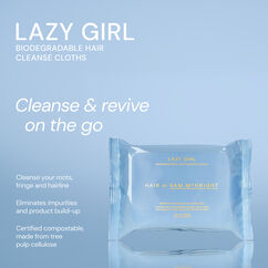 Lazy Girl Biodegradable Hair Cleanse Cloths, , large, image4
