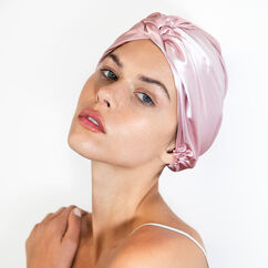 Pure Silk Turban, PINK, large, image5