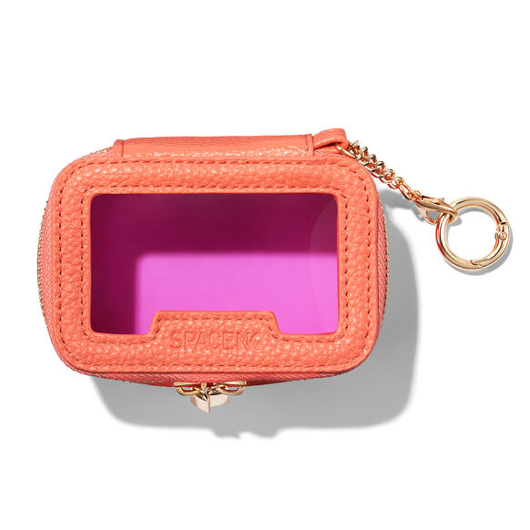 Micro Travel Bag Charm Sunset Peach, , large, image1