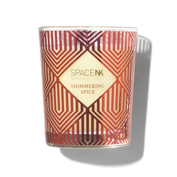 Shimmering Spice Red Candle, , large, image1