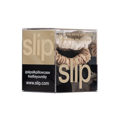 Pure Silk Skinny Scrunchie Trio - Dame, , large, image4