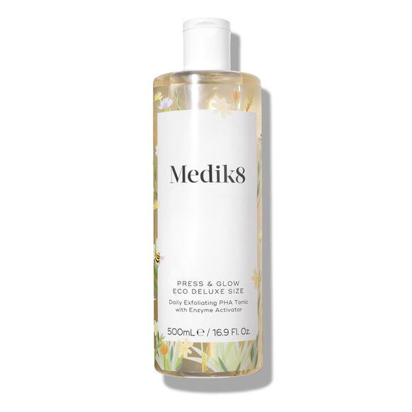 Press & Glow Daily Exfoliating PHA Tonic with Enzyme Activator, , large, image1