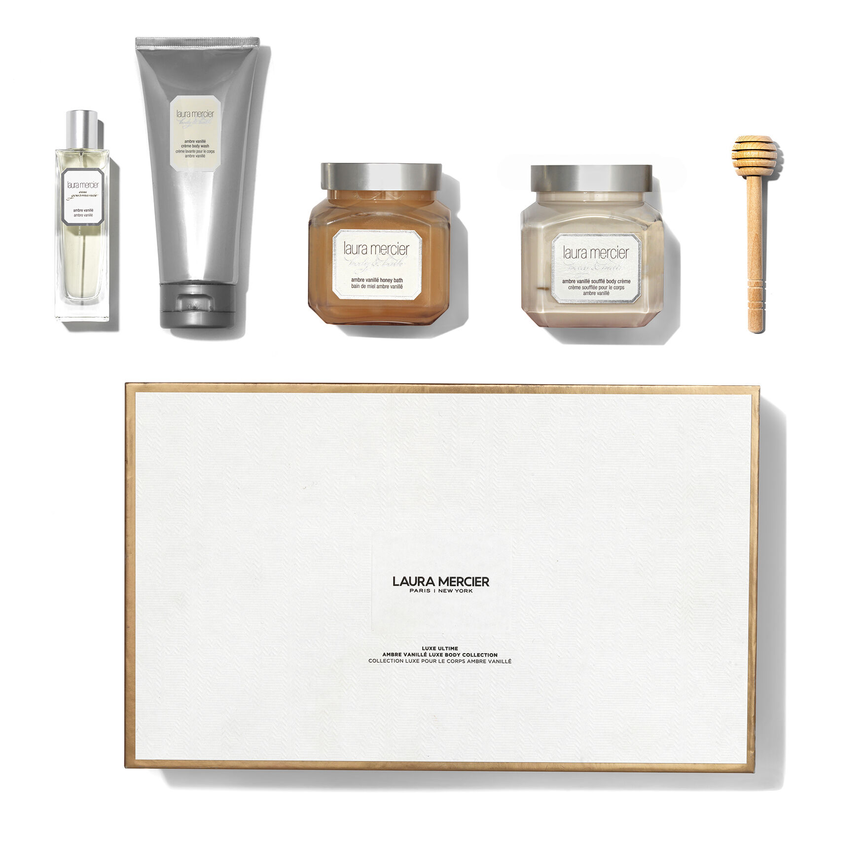 Laura Mercier Ambre Vanille Luxe Body Collection | Space NK