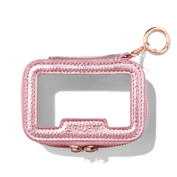 Micro Travel Bag Charm Pink, , large, image1