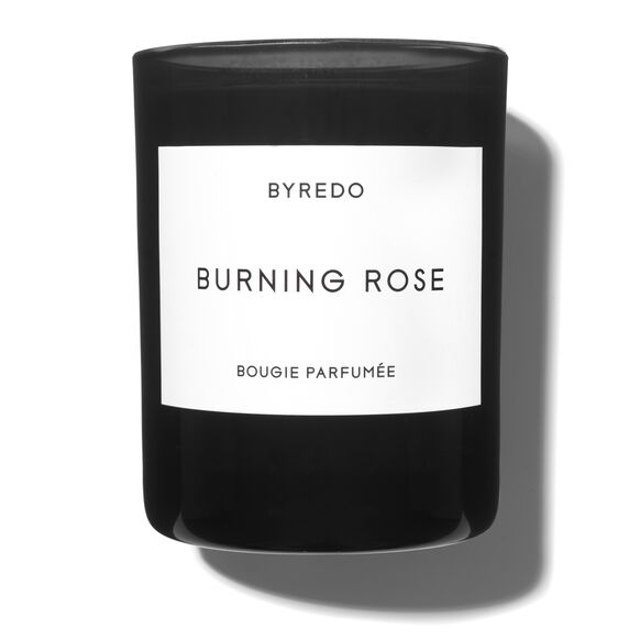 Burning Rose Candle, , large, image1