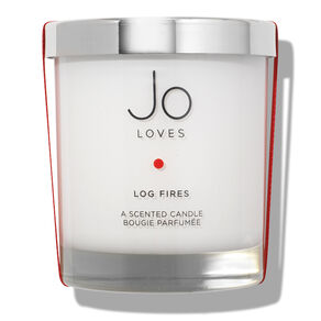 Log Fires A Scented Candle