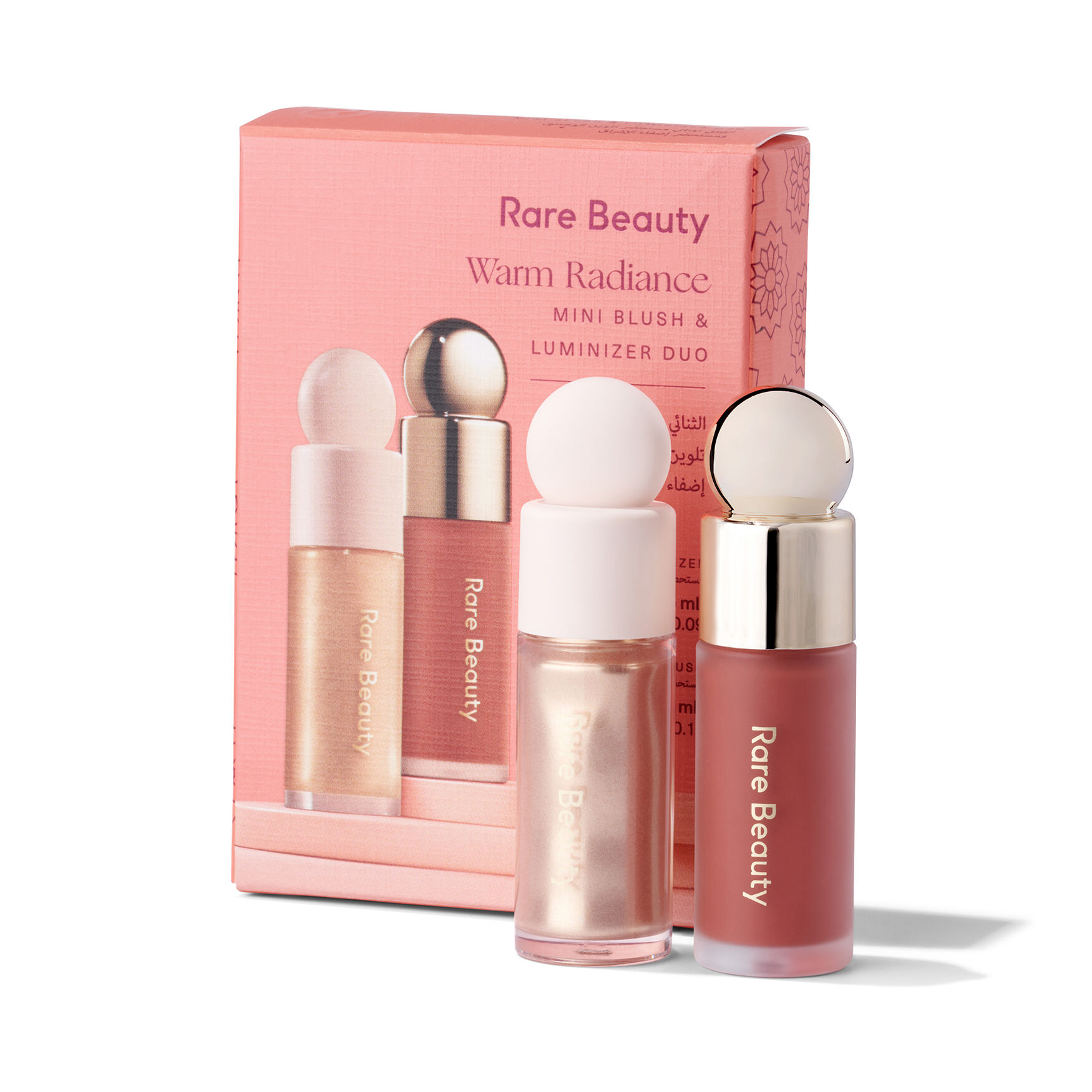 Rare Beauty Warm Radiance Mini Blush & Luminizer Duo | Space NK