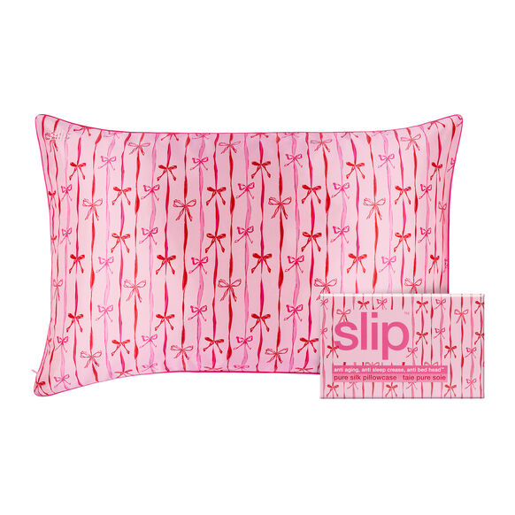slip pure silk queen pillowcase - strawberry cupcake, , large, image1