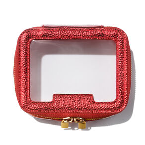 Mini Travel Bag - Metallic Red