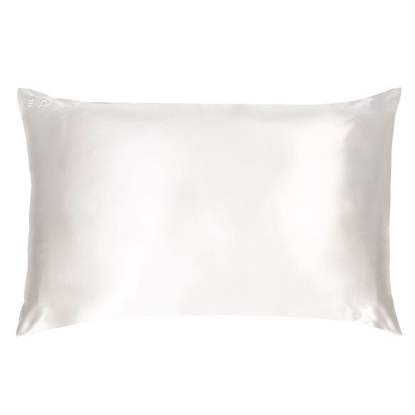 Silk Pillowcase - King, WHITE, large, image1