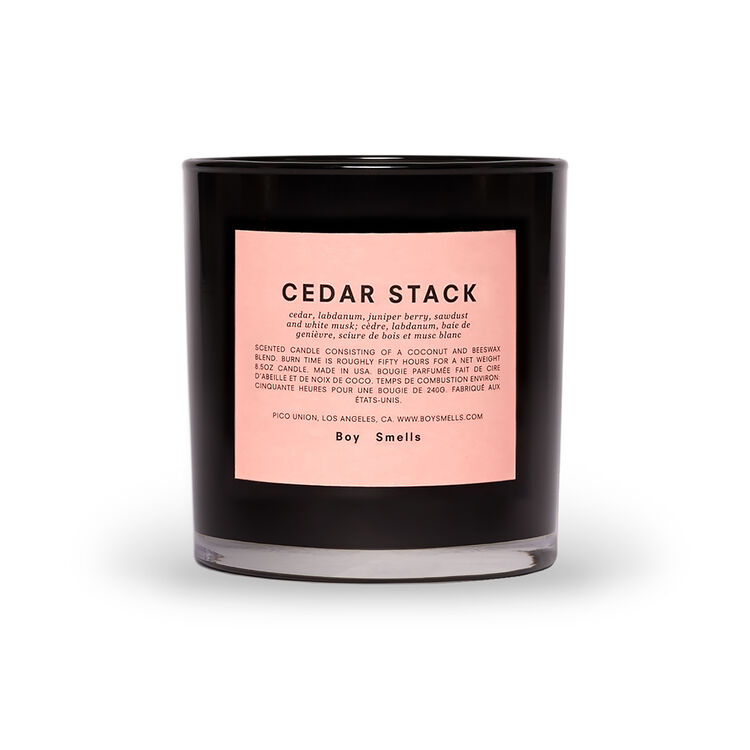 Cedar Stack Scented Candle, , large