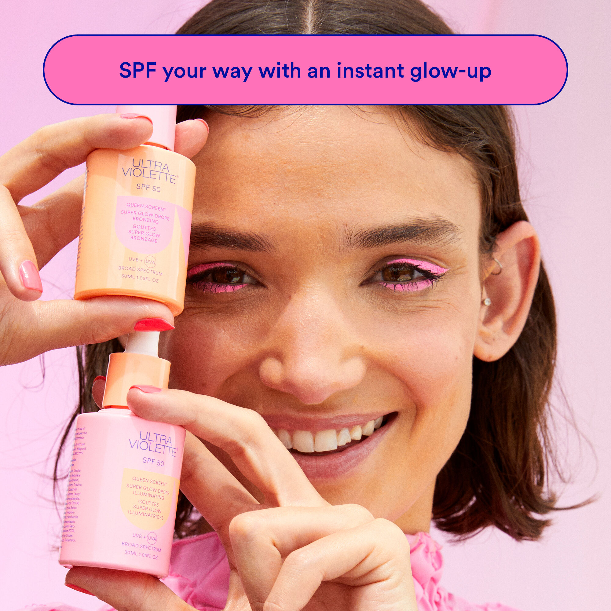 Ultra Violette Queen Screen™ SPF50 Super Glow Drops Bronzing