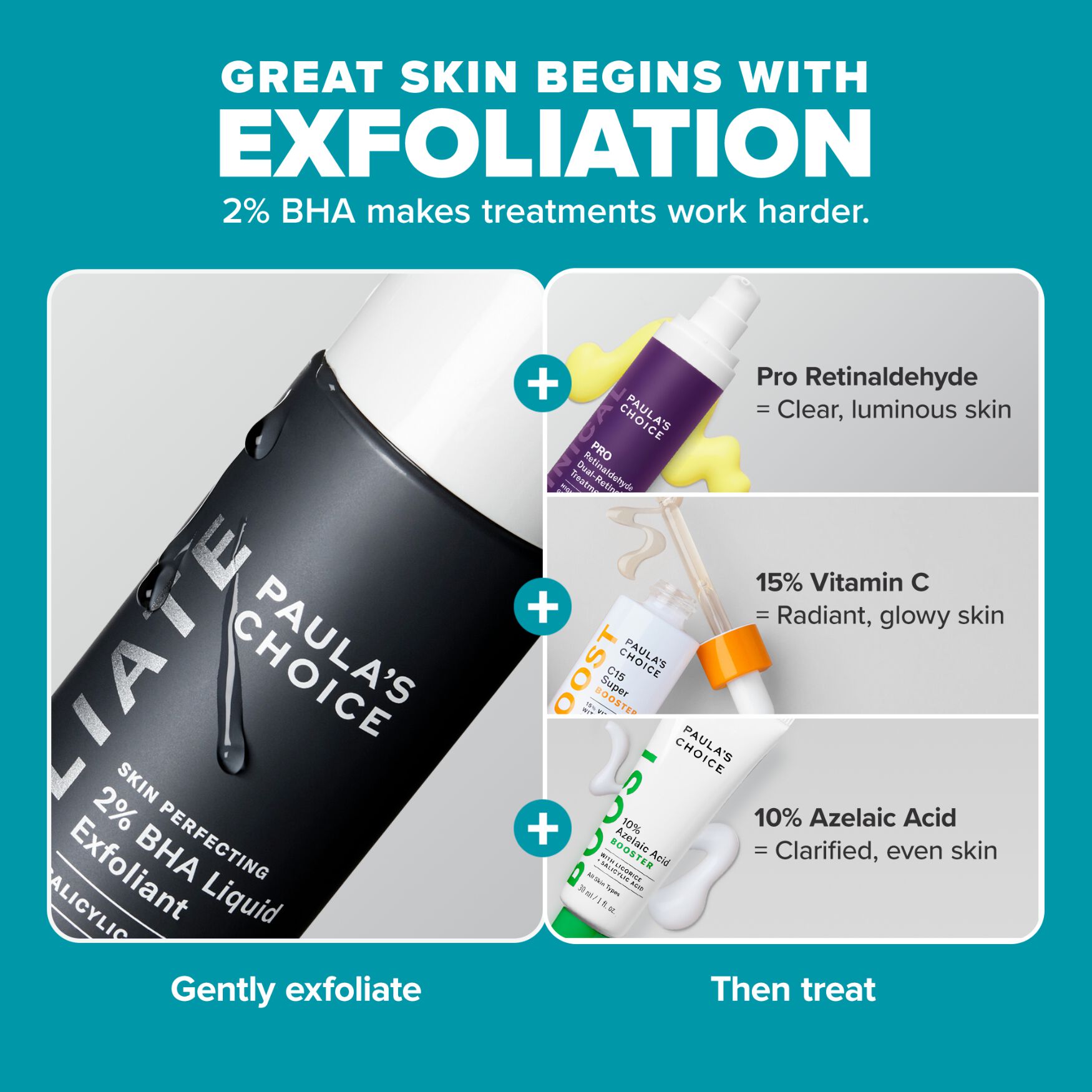 Paula's Choice Skin Perfecting 2% BHA Liquid Exfoliant | Space NK
