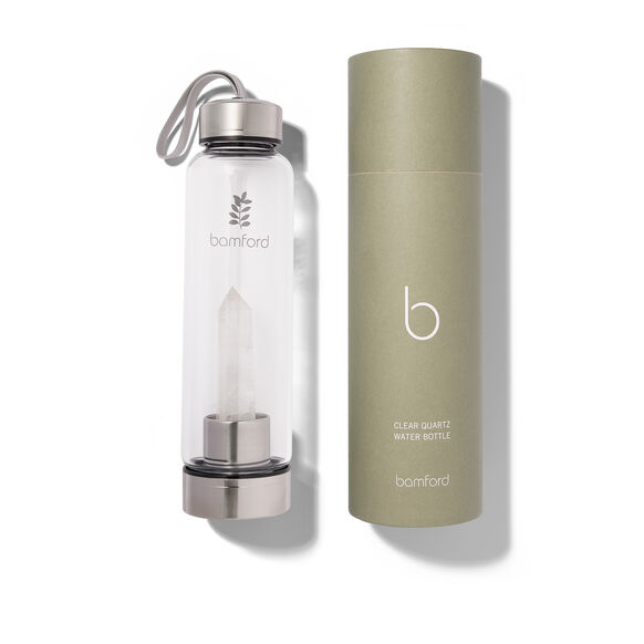 Clear Quartz Crystal Water Bottle, , large, image1