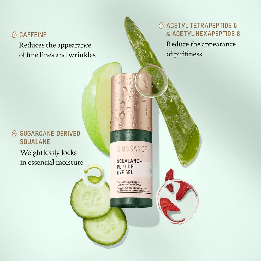 Biossance Squalane + Peptide Eye Gel Space NK
